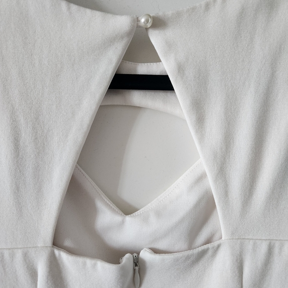 Betsey Johnson Black & White Cut Out Dress - Picture 8 of 11